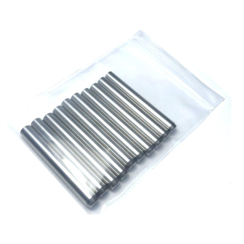 ZDingTech 10PCS 1/4 x 2 Inch Dowel Pins Shelf Pegs 1/4 inch,Bearings Alloy Steel pins Wood Bunk Bed Dowel Pins 1/4 Shelf Pins 1/4 inch Metal pins Fasten Elements for Fixing a Component's Position - Image 4